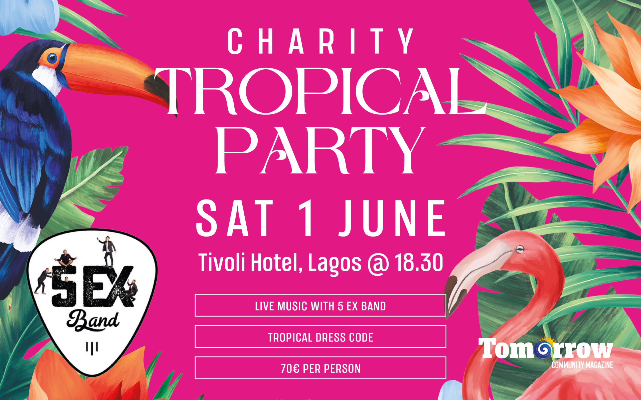 Tomorrow Charity Tropical Party 2024 - Tomorrow Magazine
