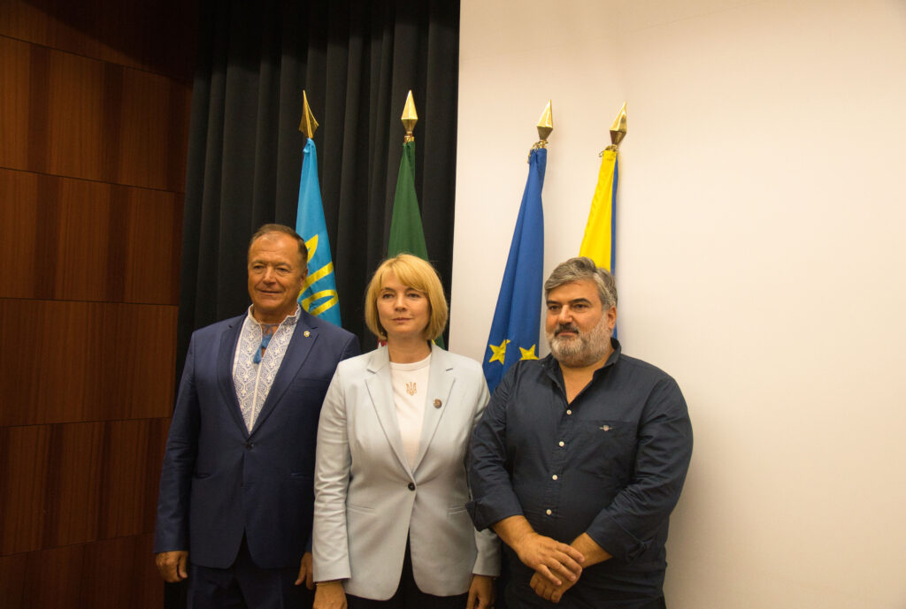 Volodymyr Novatskyi, Maryna Mykhailenko & Hugo Pereira