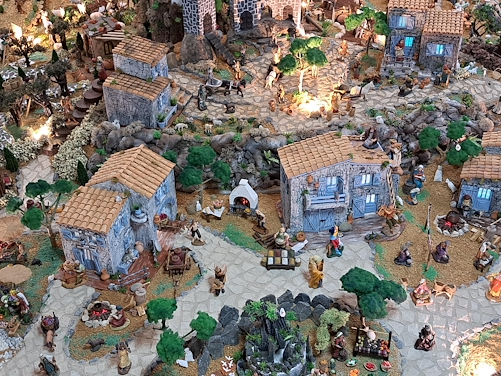 Giant Nativity Scene