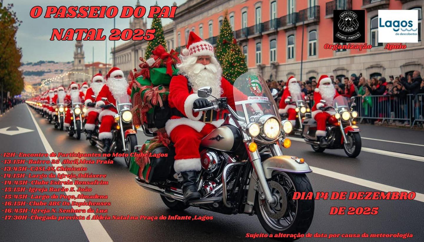 Motorcycle Christmas Parade