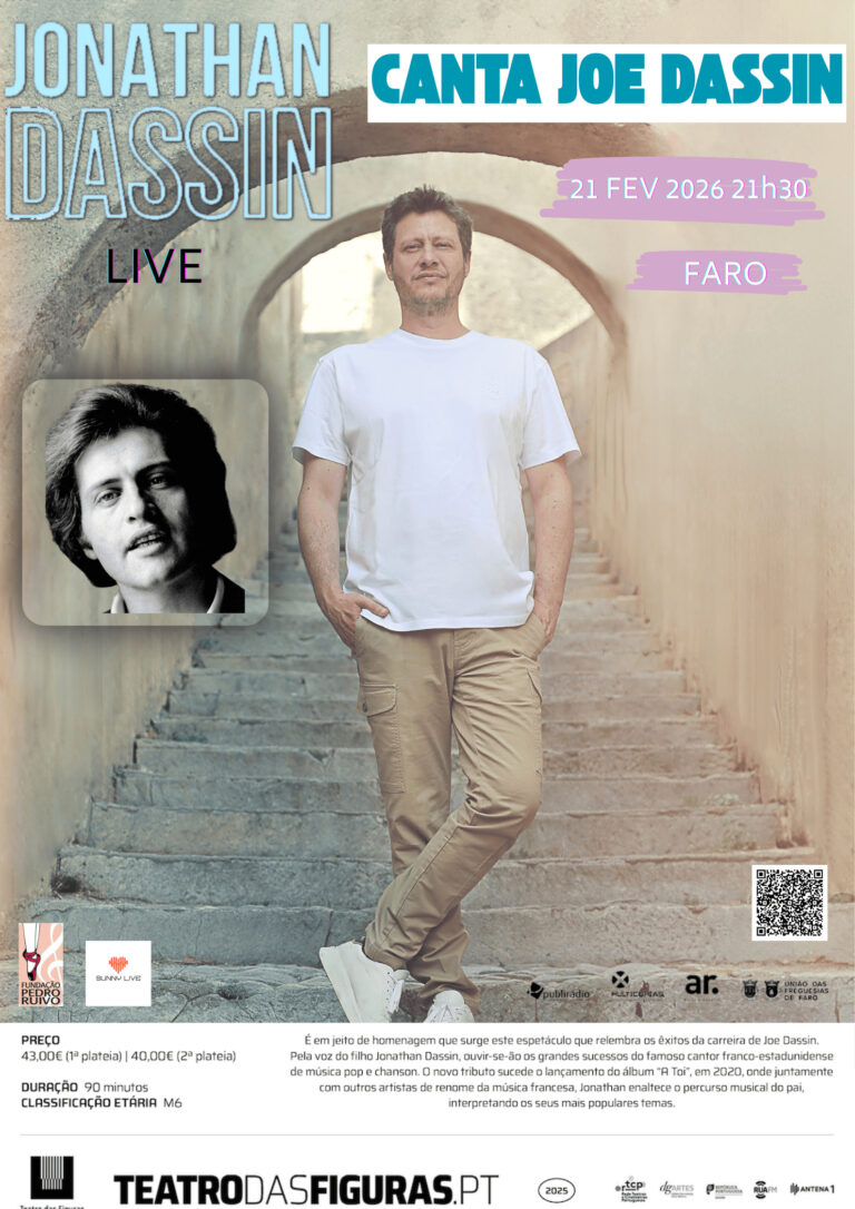 Cartaz _ Jonathan Canta Joe Dassin 21 fev 2026 TMF FARO _ DEF