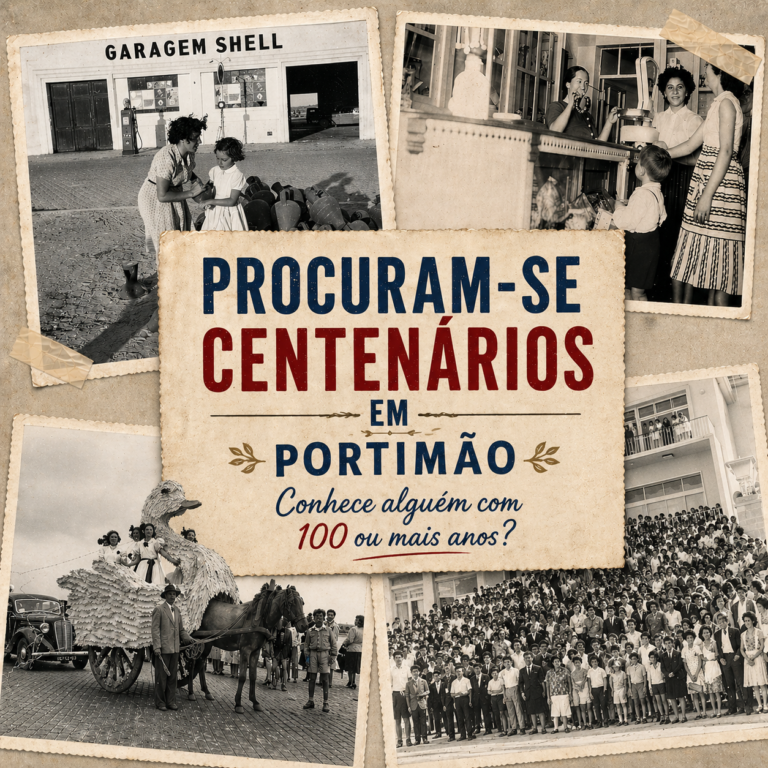 Procuram-se Centenários em Portimão