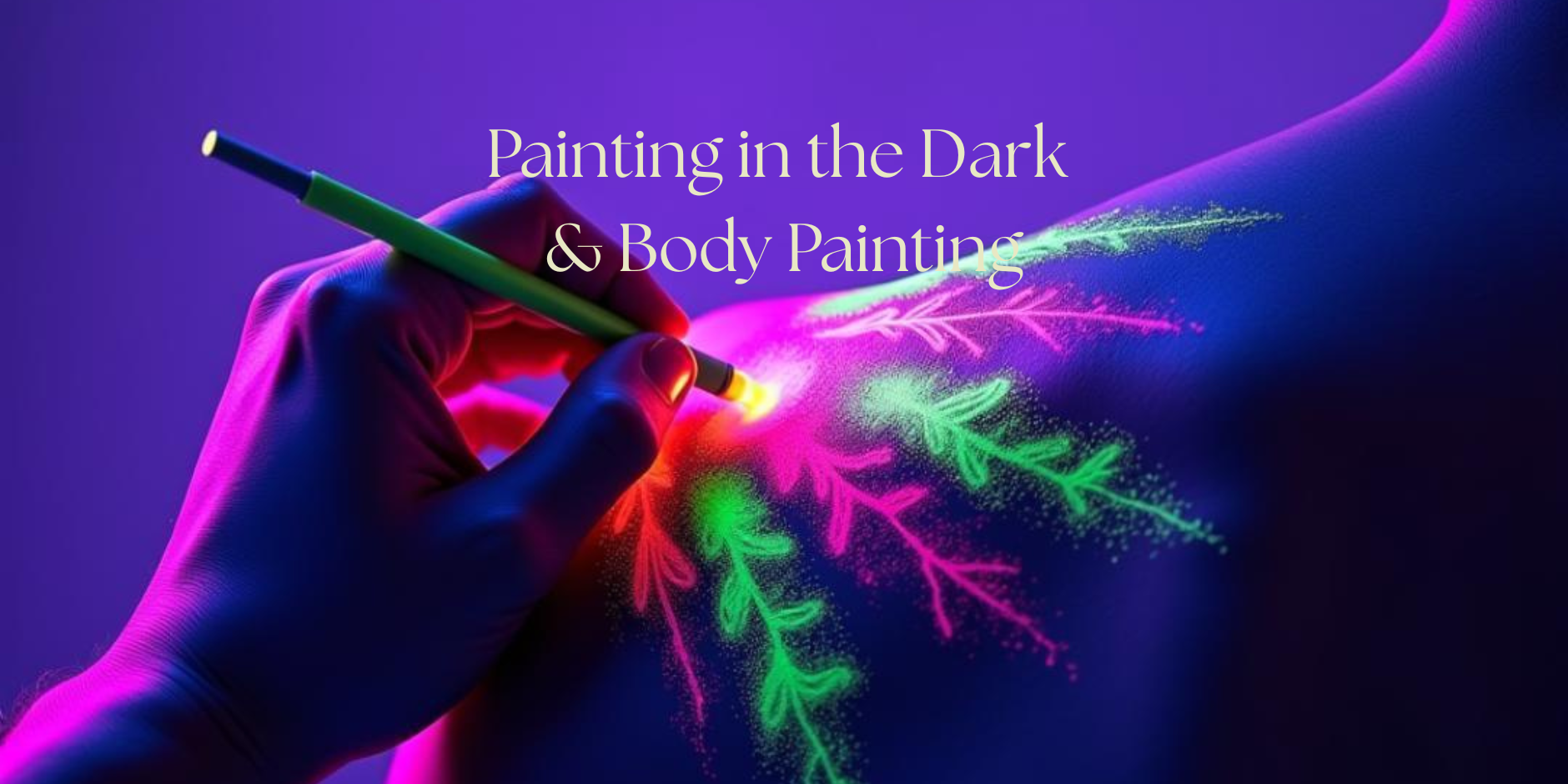 Halloween Sip&Paint and Body Painting in the dark